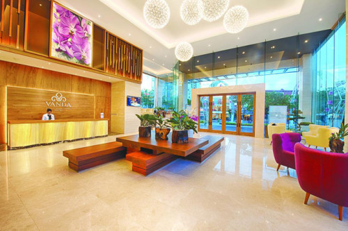 Thiết kế thi công nội thất khách sạn Vanda theo tiêu chuẩn 4 sao